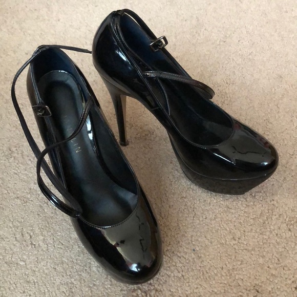 6in Black Silhouette Heel - Picture 1 of 2